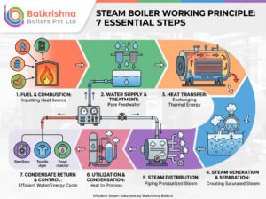 Steam Boiler Working Principle