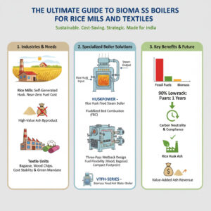 The Ultimate Guide to Biomass Steam Boilers for Rice Mills and Textiles