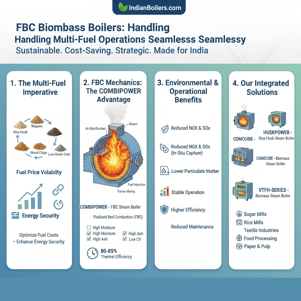 FBC Biomass Boilers: Handling Multi-Fuel Operations Seamlessly