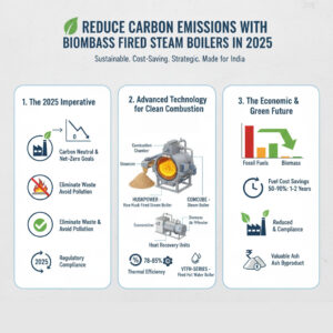 Reduce Carbon Emissions with Biomass Fired Steam Boilers in 2025