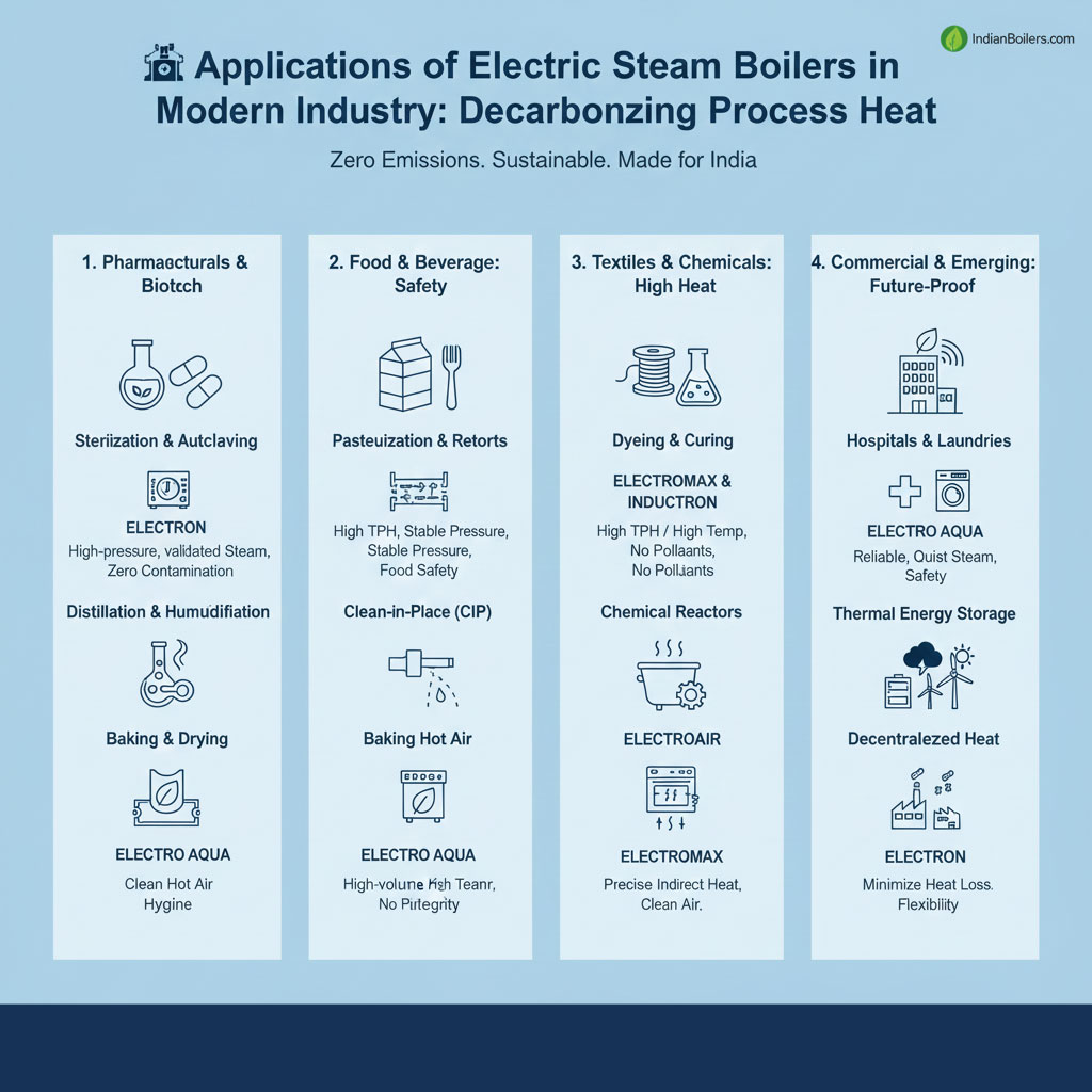 Top Applications of Electric Steam Boilers in Modern Industry