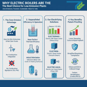 Why Electric Boilers Are the Best Choice for Low-Emission Plants