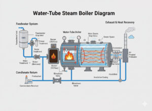 Water‑Tube Boiler Definition and Basic Concept