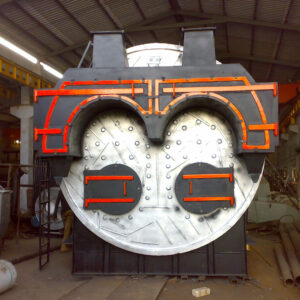 2000 Kg - 2 Ton Wood Pellet Fired Fire Tube Steam Boiler