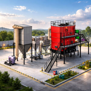 Biomass Coconut Shell Fired Industrial Boiler - Renewable Energy Steam Generator