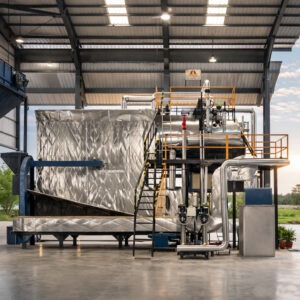 Groundnut Husk & Shell Fired Boiler - Fully Automatic Biomass Steam Boiler