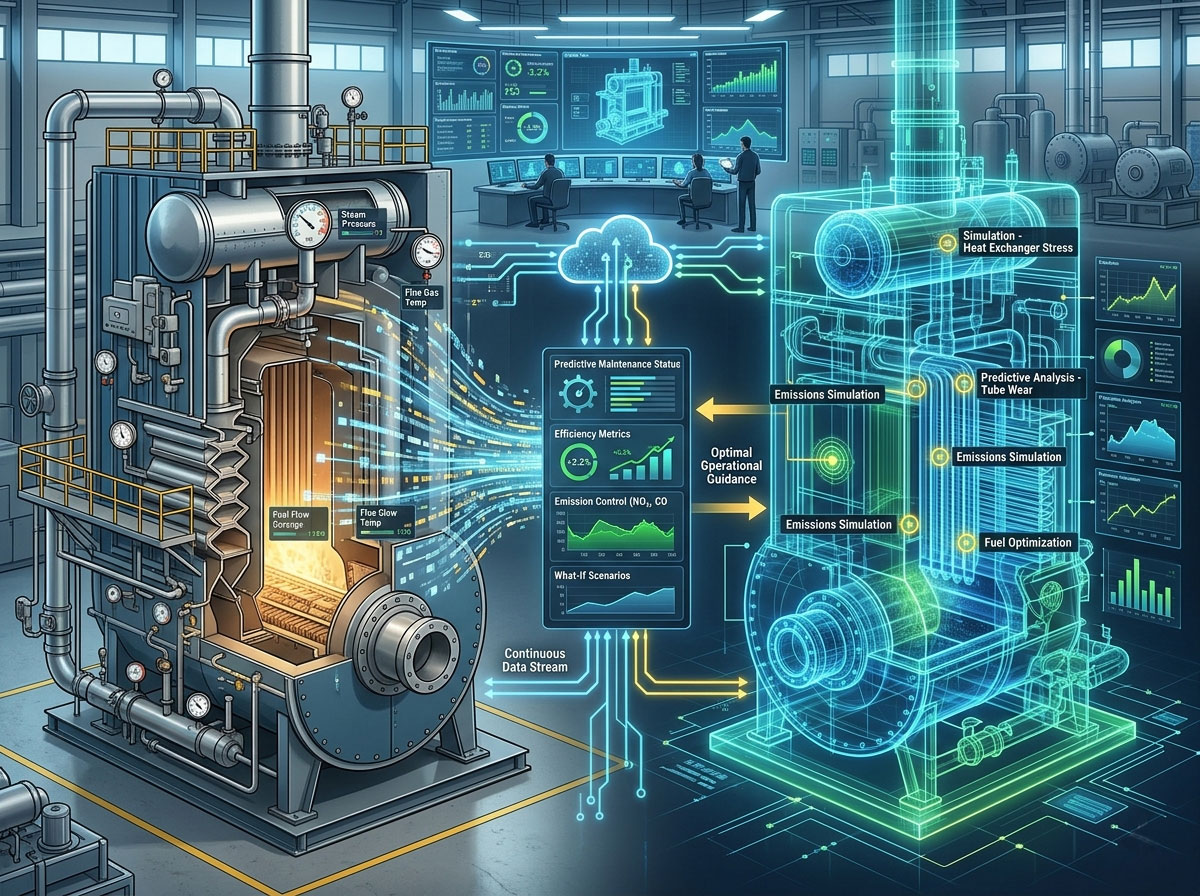 Digital Twin Technology: Revolutionizing Boiler Efficiency and Reliability