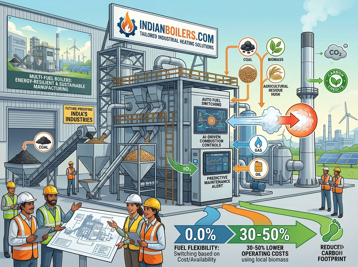 Multi-Fuel Boilers: The Future of Industrial Heating in India