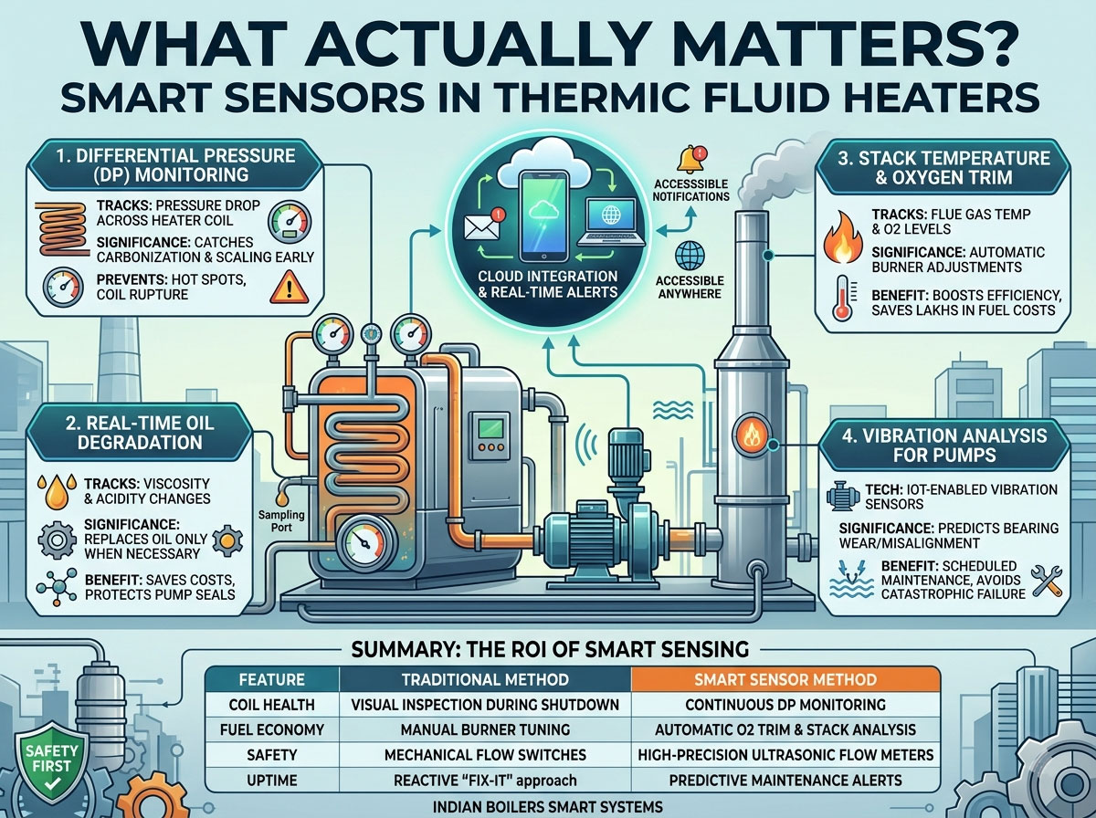 Smart Sensors in Thermic Fluid Heaters – What Actually Matters?