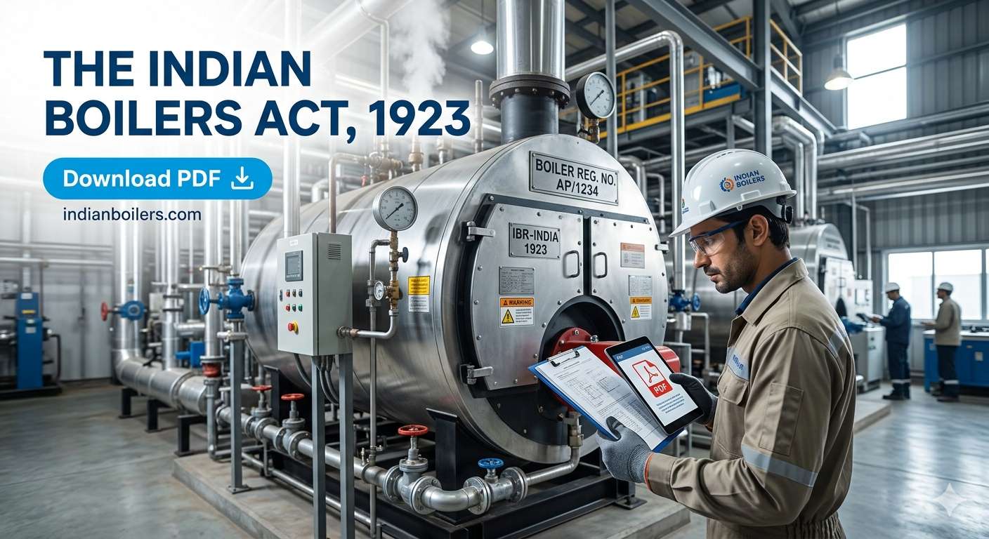 THE INDIAN BOILERS ACT, 1923 - Download PDF