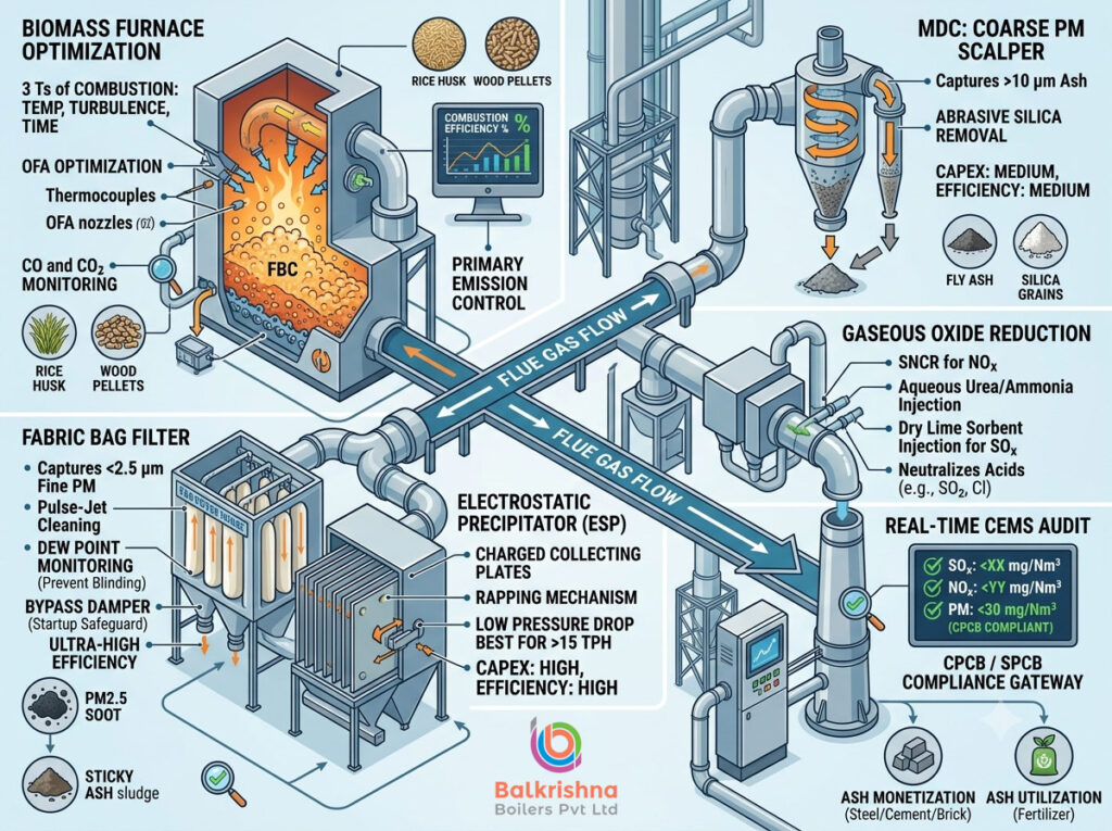 Biomass Boiler Emission Control Systems: A Complete Guide