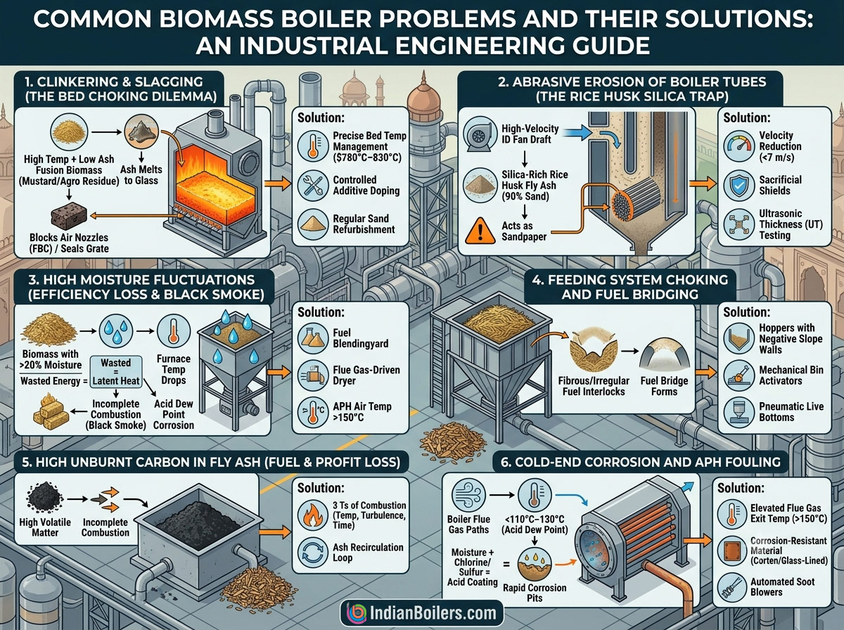 Common Biomass Boiler Problems and Their Solutions