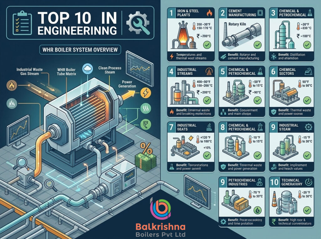 Top 10 Industries That Can Benefit from Waste Heat Recovery Boilers