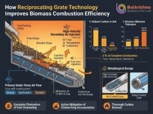 How Reciprocating Grate Technology Improves Biomass Combustion Efficiency