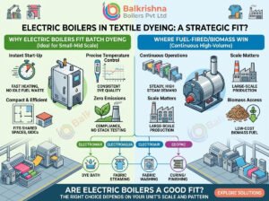 Are Electric Boilers a Good Fit for Textile Dyeing Units?