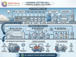 Boilers for Cotton Ginning and Spinning Mills