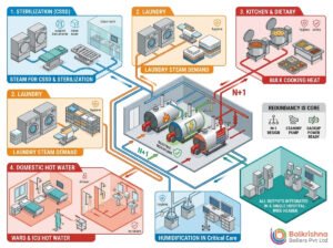 Boilers for Hospitals and Healthcare Facilities: Steam, Sterilization, and Reliable Hot Water
