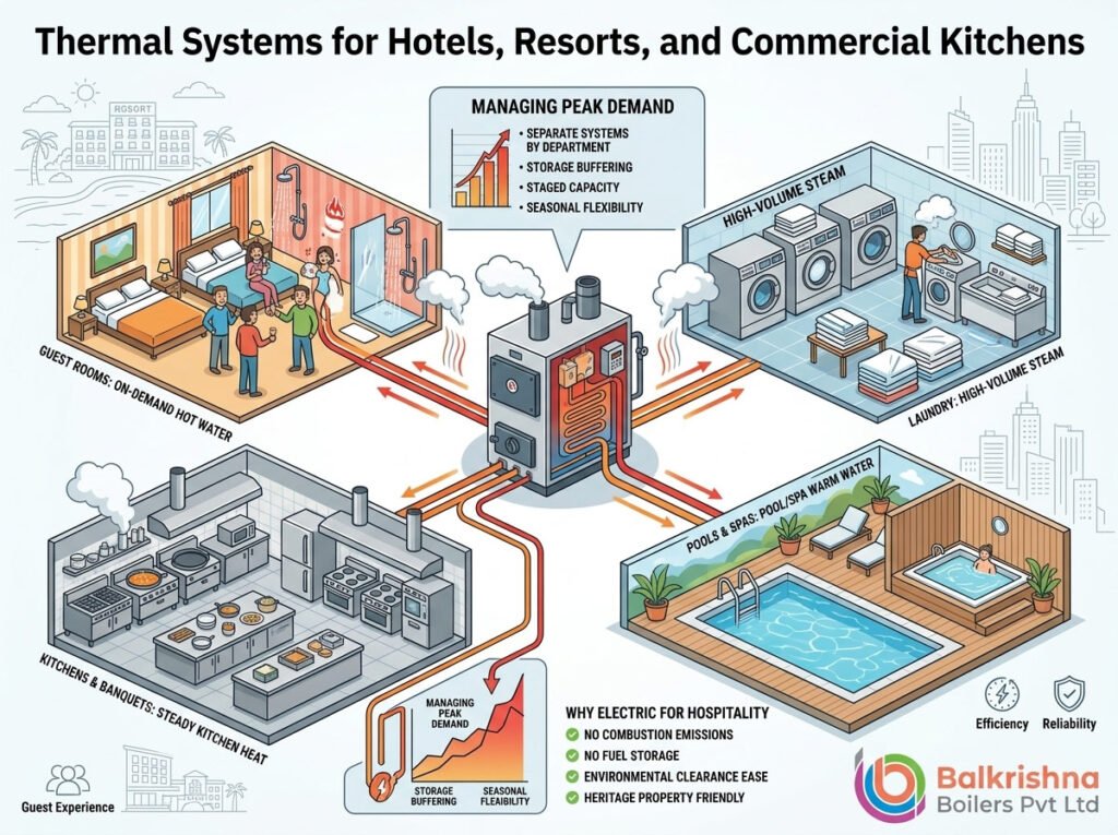 Boilers for Hotels, Resorts, and Commercial Kitchens: Getting Hot Water, Steam, and Kitchen Heat Right