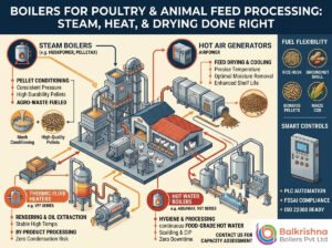 Boilers for Poultry and Animal Feed Processing: Steam, Heat, and Drying Done Right