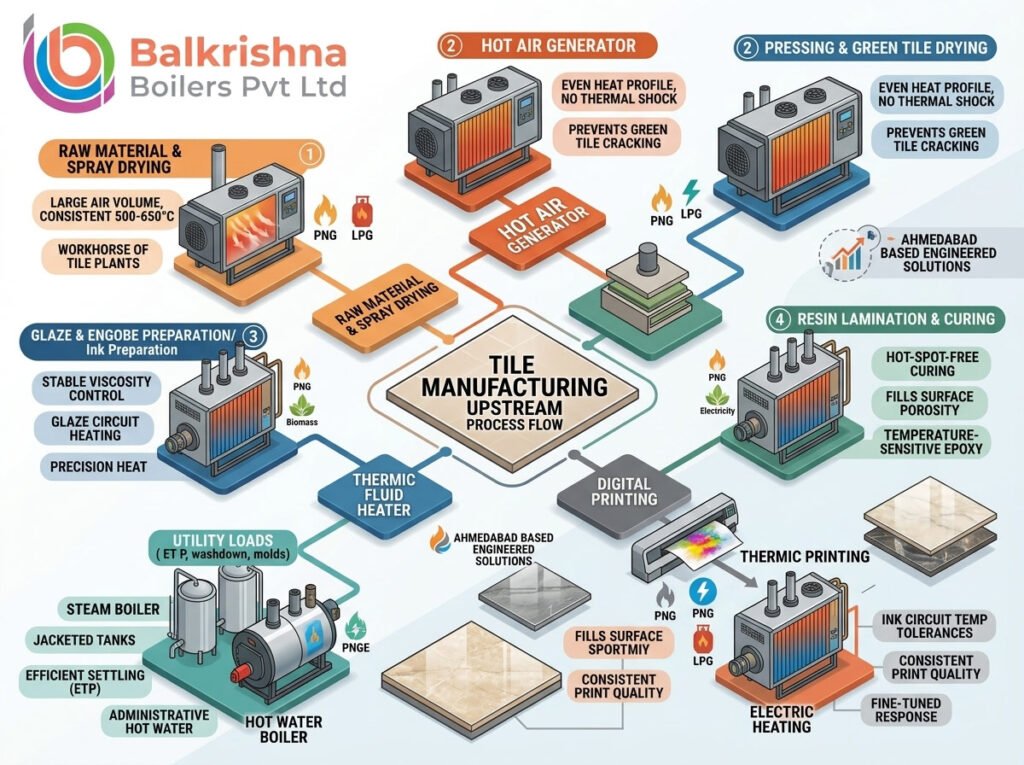 Boilers for the Ceramics and Tiles Industry