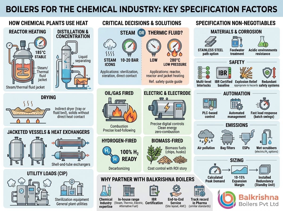 Boilers for the Chemical Industry: What to Look For