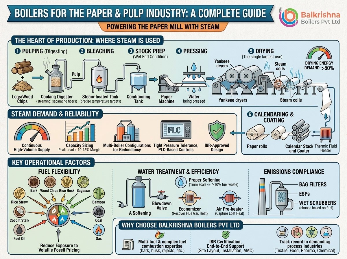 Boilers for the Paper and Pulp Industry