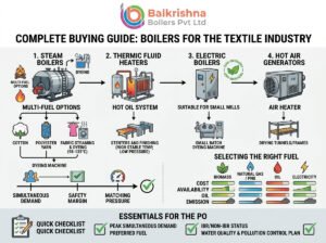 Boilers for the Textile Industry: A Complete Buying Guide