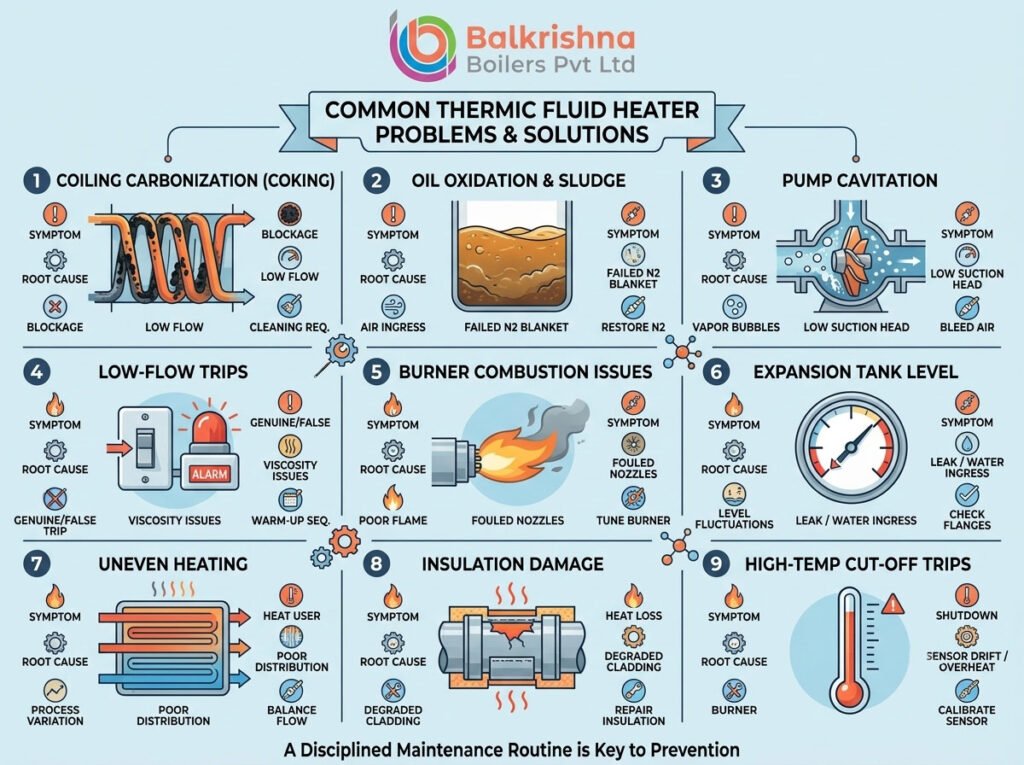 Common Thermic Fluid Heater Problems and Their Solutions
