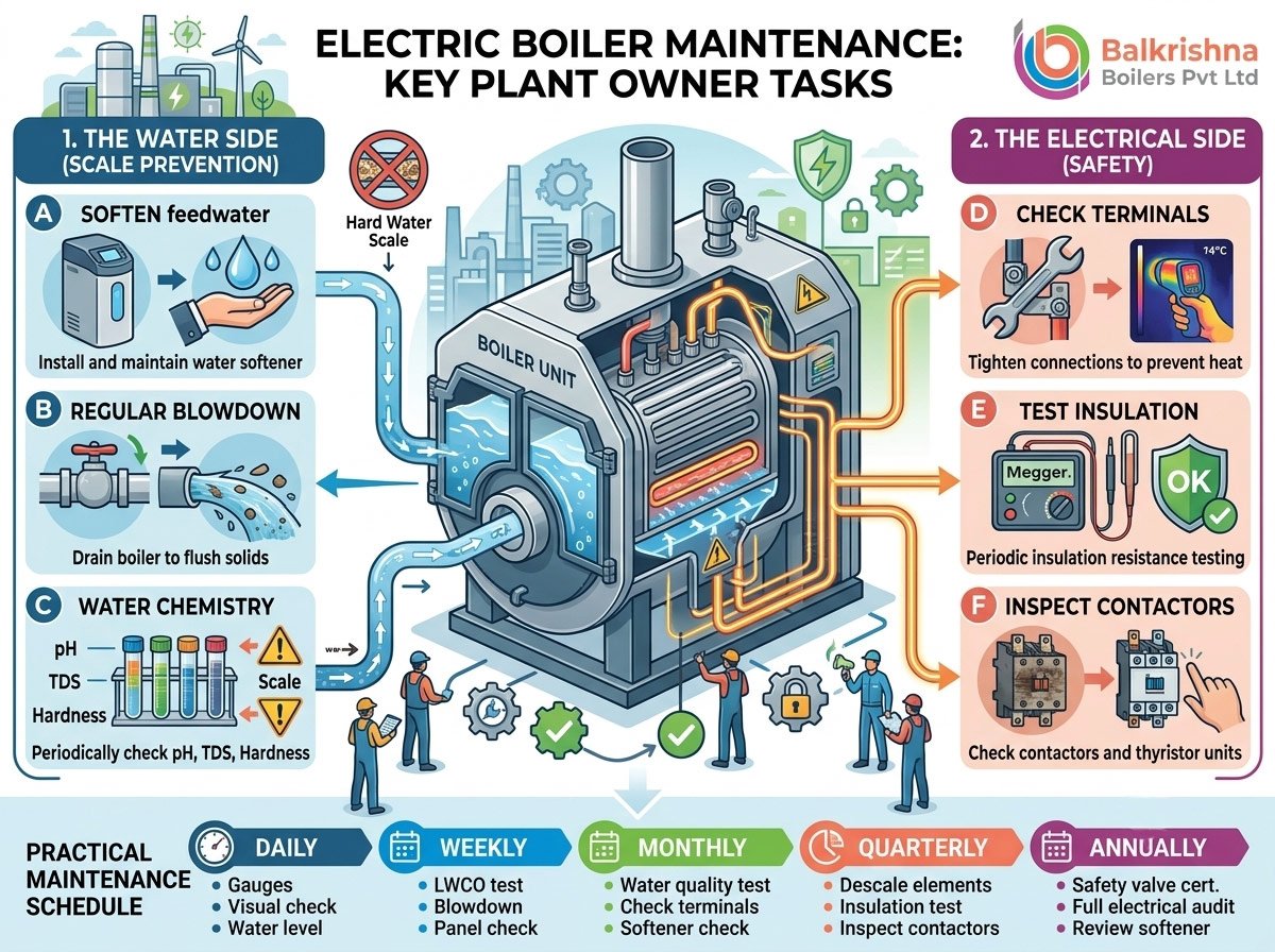 Electric Boiler Maintenance: What Plant Owners Should Know