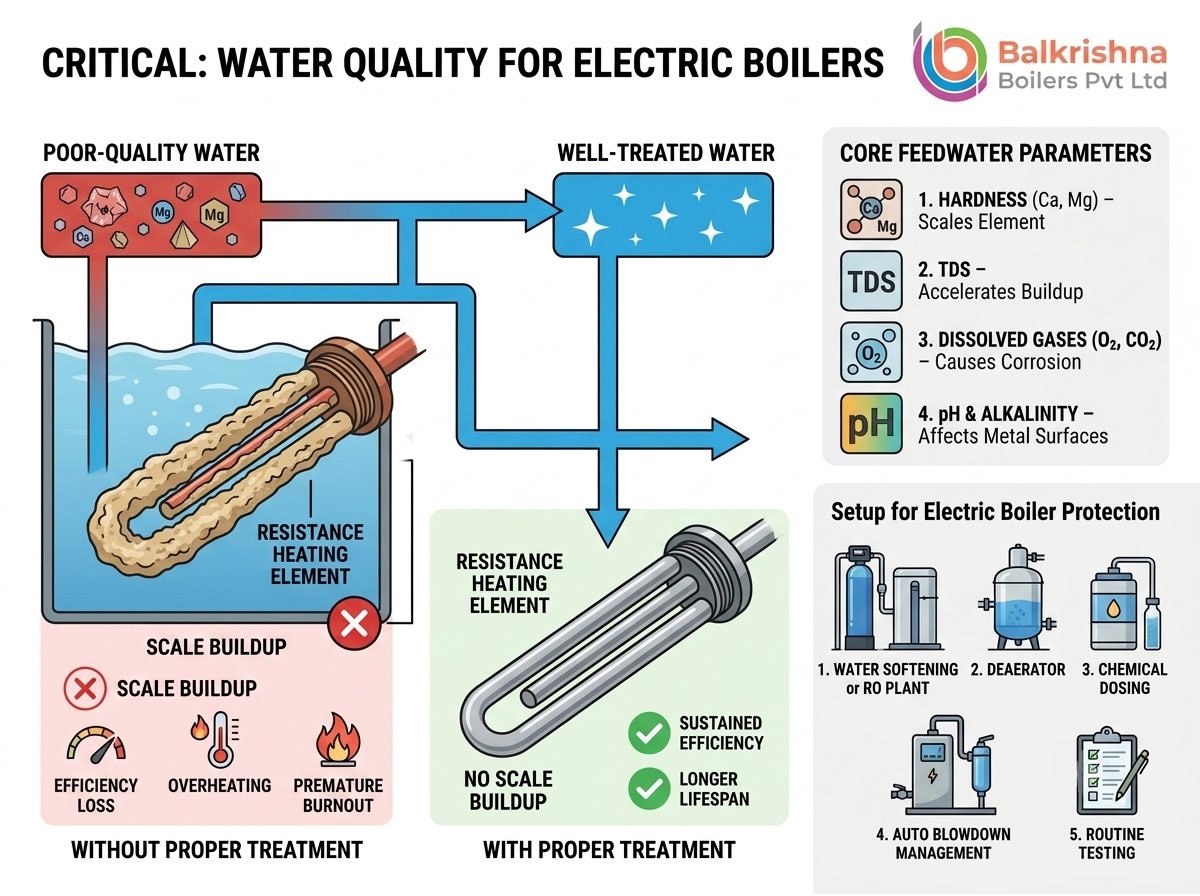 Electric Boiler Water Quality Requirements Explained
