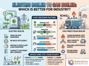 Electric Boiler vs Gas Boiler: Which is Better for Industry?