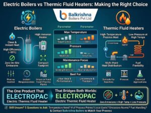 Electric Boilers vs Thermic Fluid Heaters: Making the Right Choice