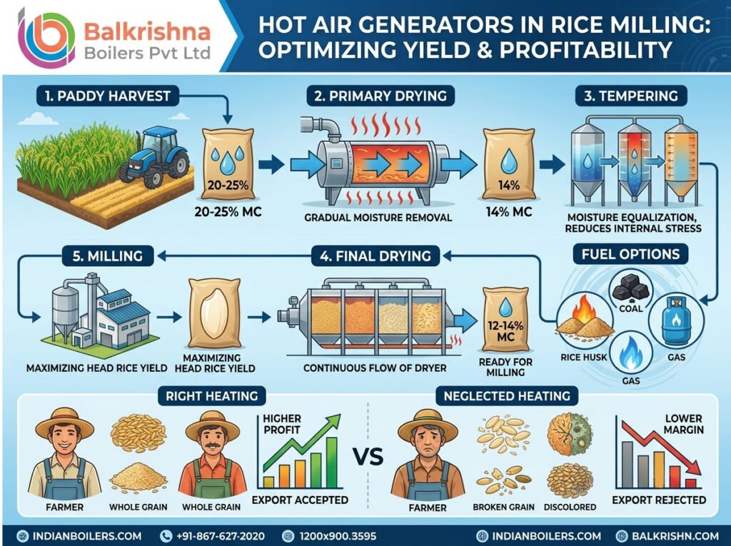 Hot Air Generators in the Rice Milling Industry