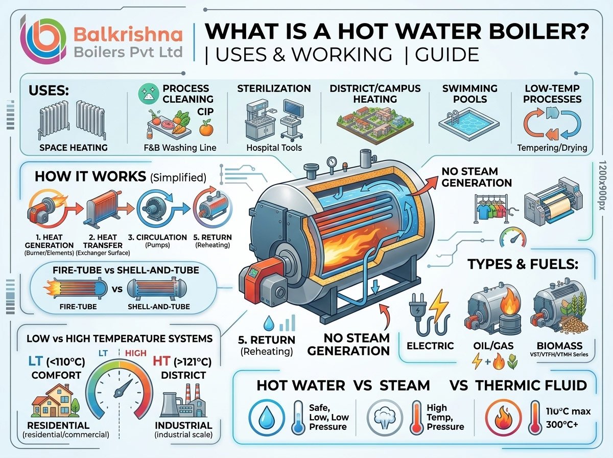 Hot Water Boiler vs Steam Boiler: Which One Do You Need?