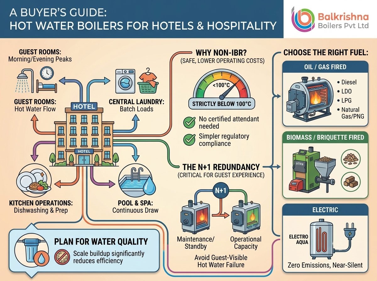 Hot Water Boilers for Hotels and Hospitality: A Buyer's Guide