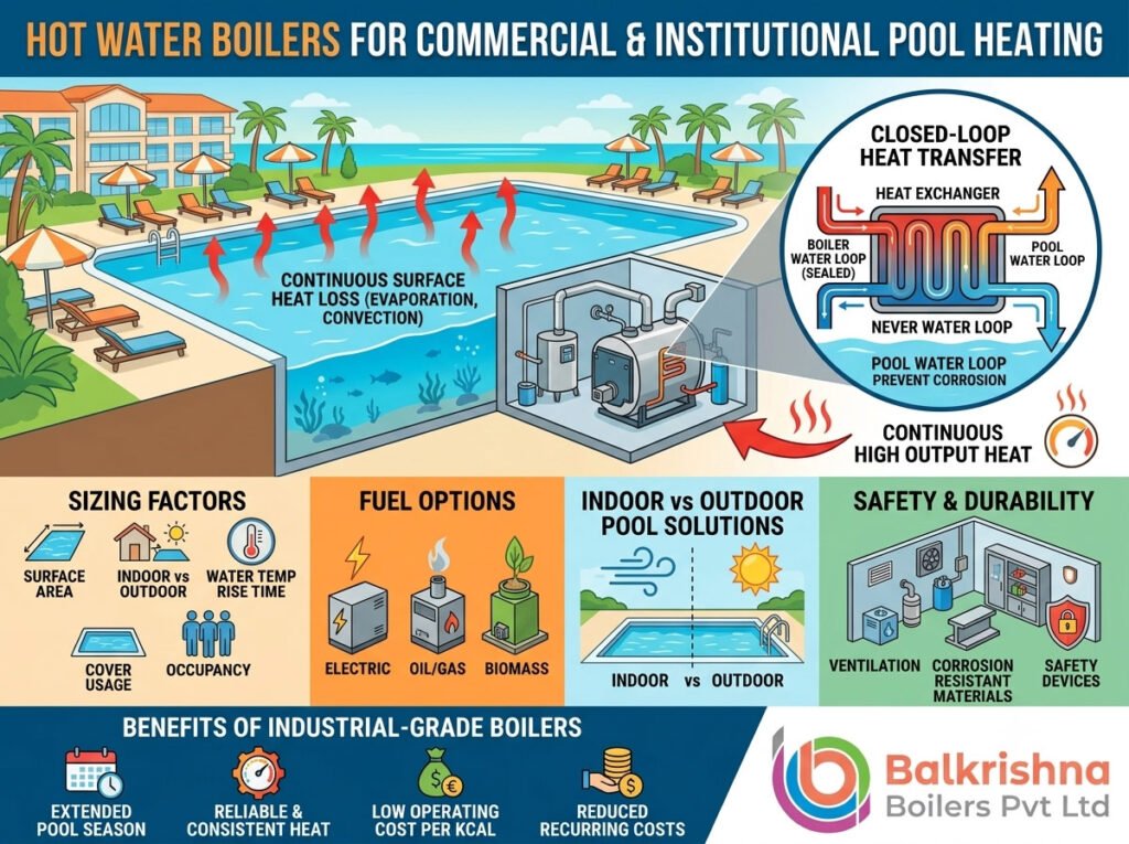 Hot Water Boilers for Swimming Pool Heating Applications