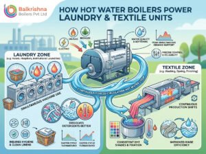 How Hot Water Boilers Support Laundry and Textile Washing Units