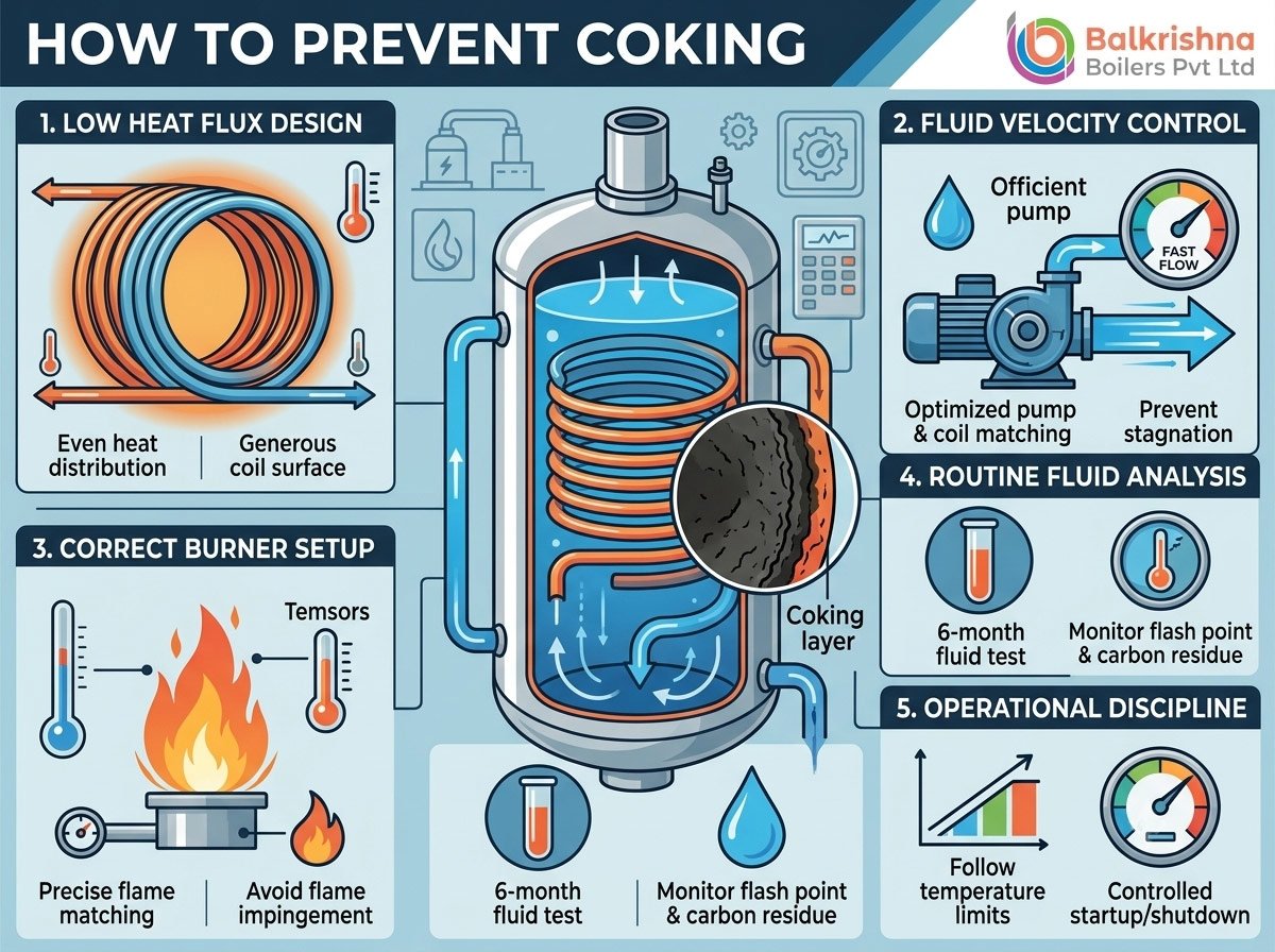 How to Prevent Coking in Thermic Fluid Heaters