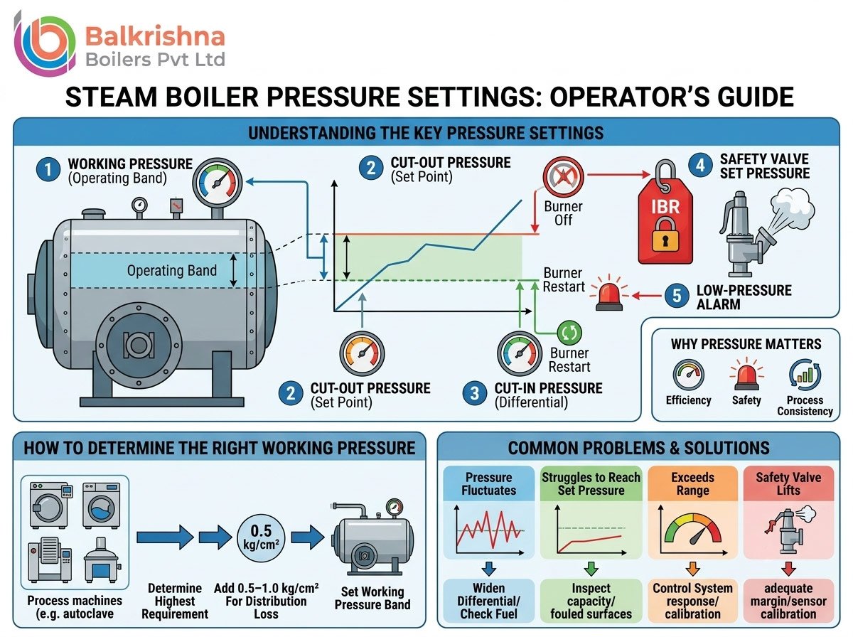 Steam Boiler Pressure Settings: A Practical Guide for Operators