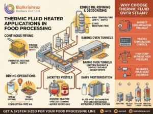 Thermic Fluid Heater Applications in Food Processing Plants
