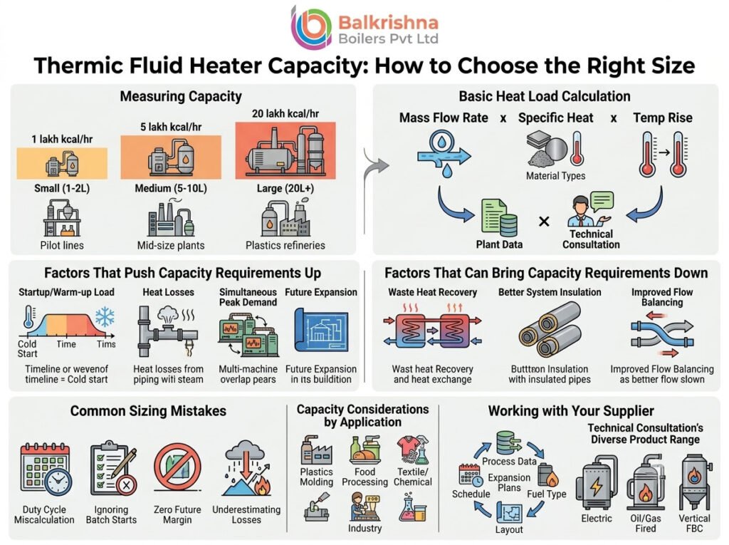 Thermic Fluid Heater Capacity: How to Choose the Right Size