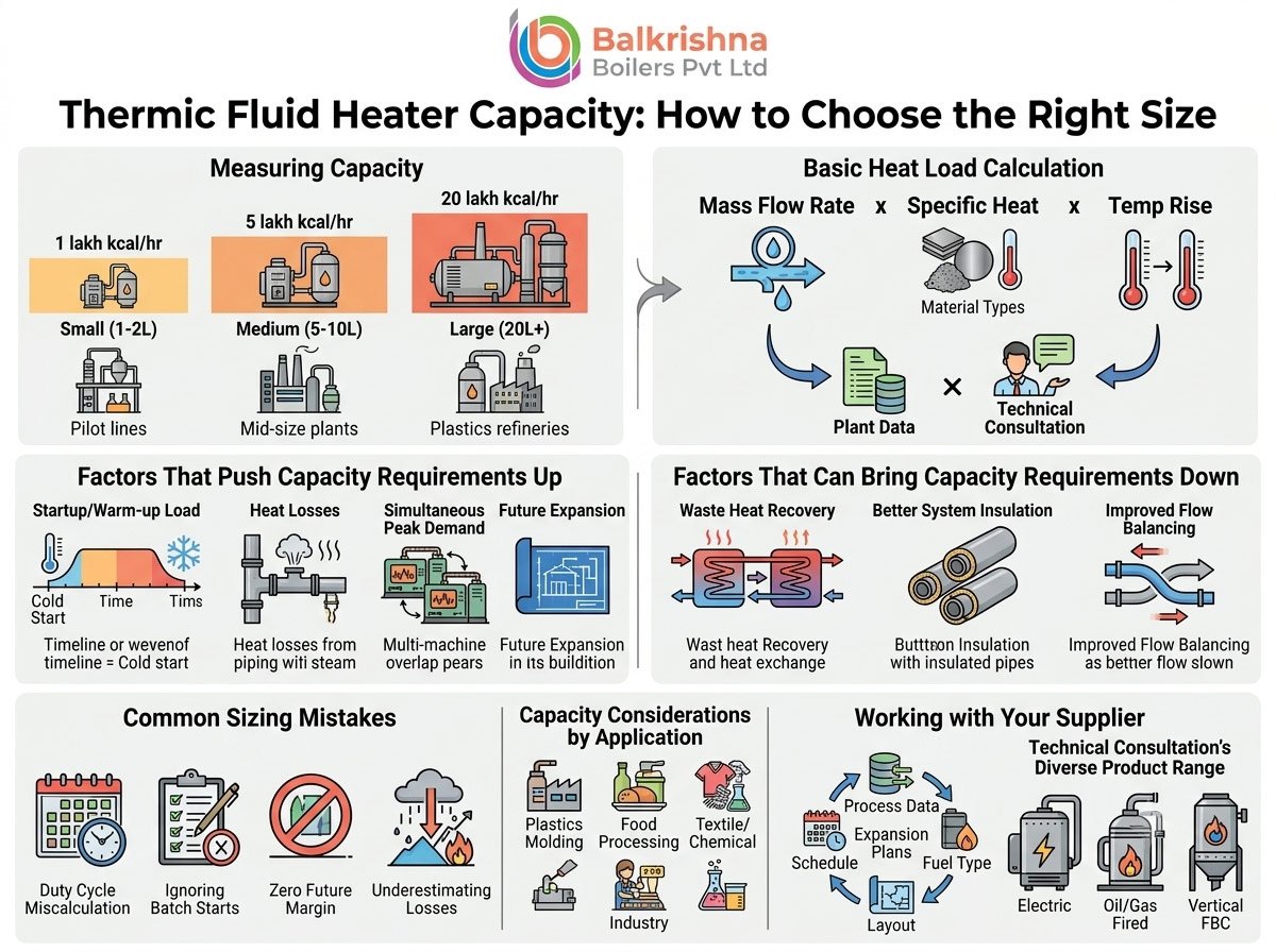 Thermic Fluid Heater Capacity: How to Choose the Right Size