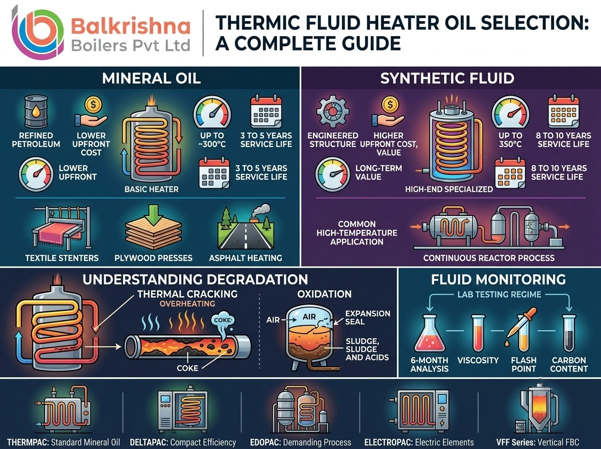 Thermic Fluid Heater Oil Selection: A Complete Guide