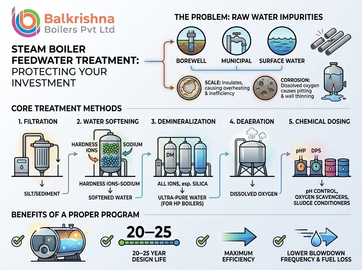 Understanding Steam Boiler Feed Water Treatment