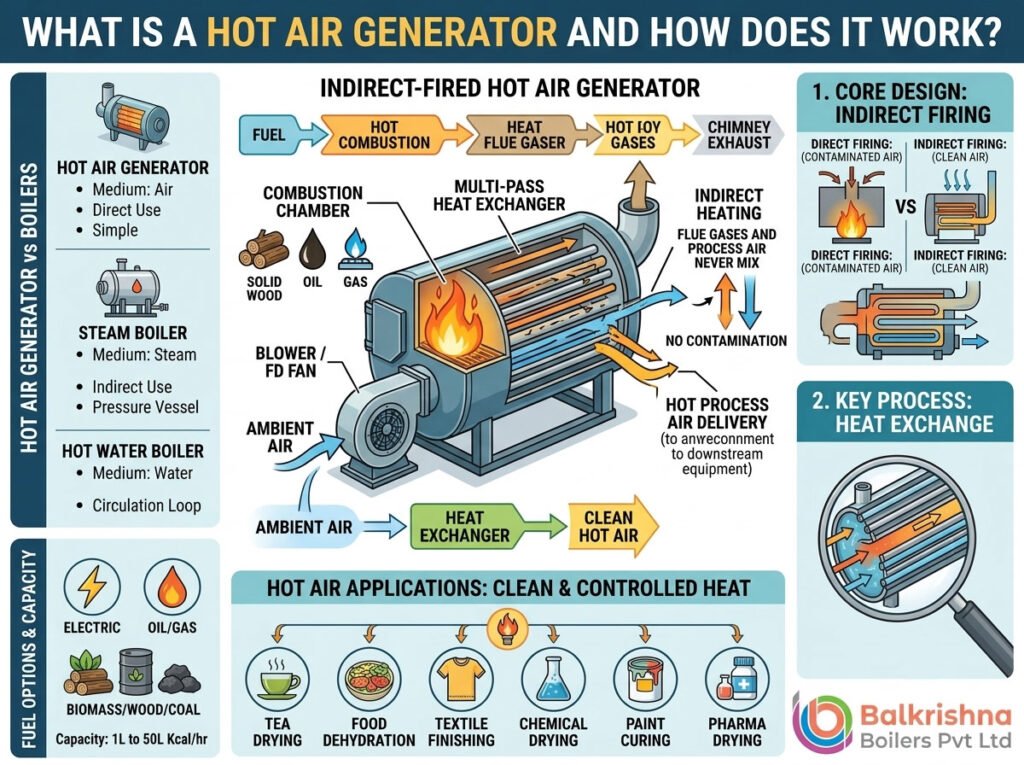 What is a Hot Air Generator and How Does It Work?