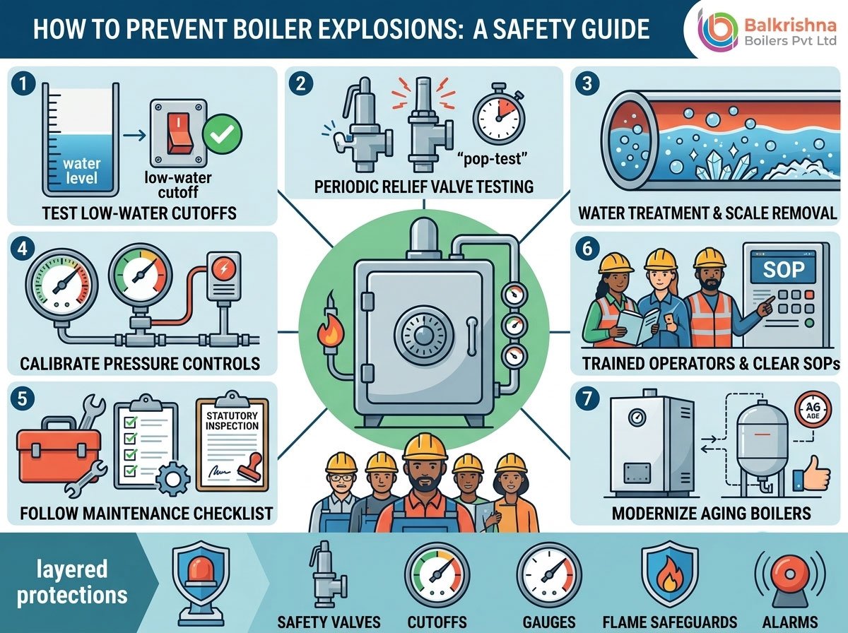 How to Prevent Boiler Explosions: A Safety Guide