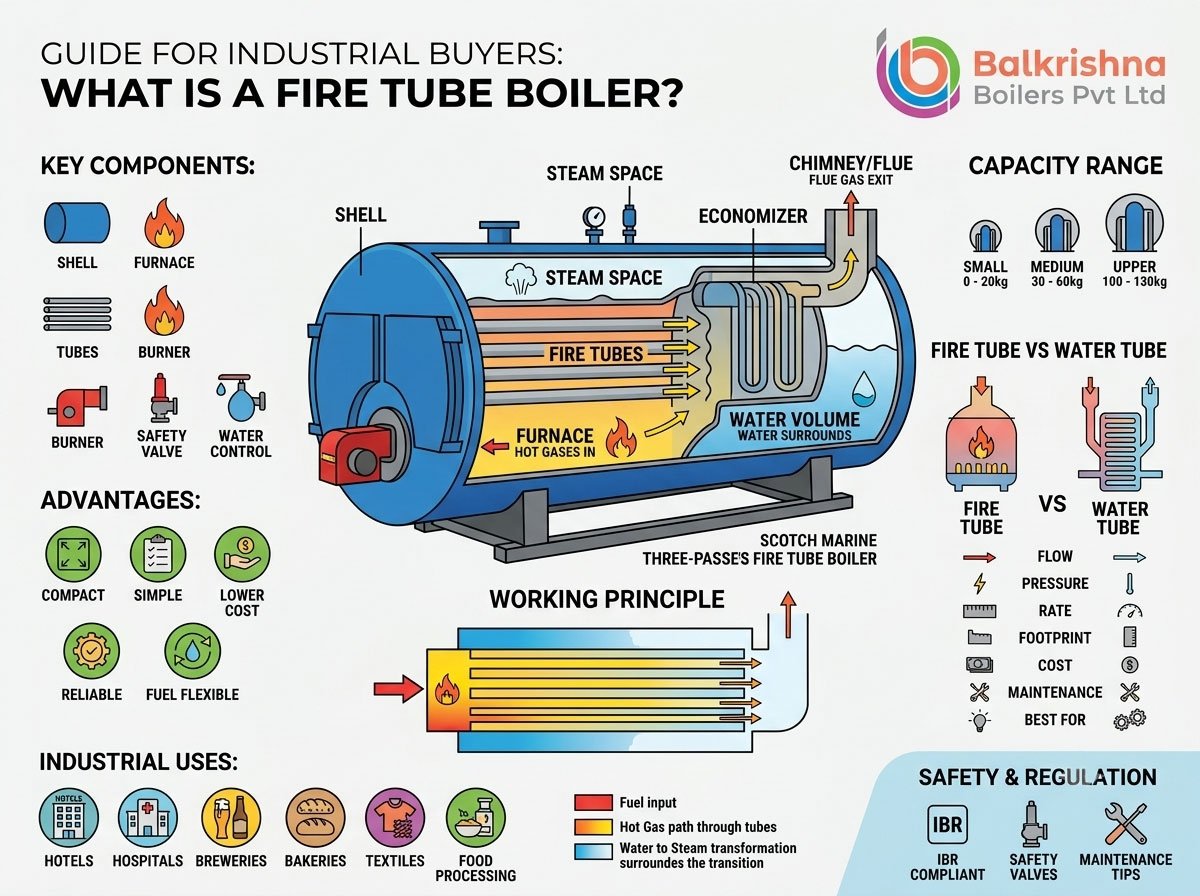 What is a Fire Tube Boiler? A Complete Guide for Industrial Buyers