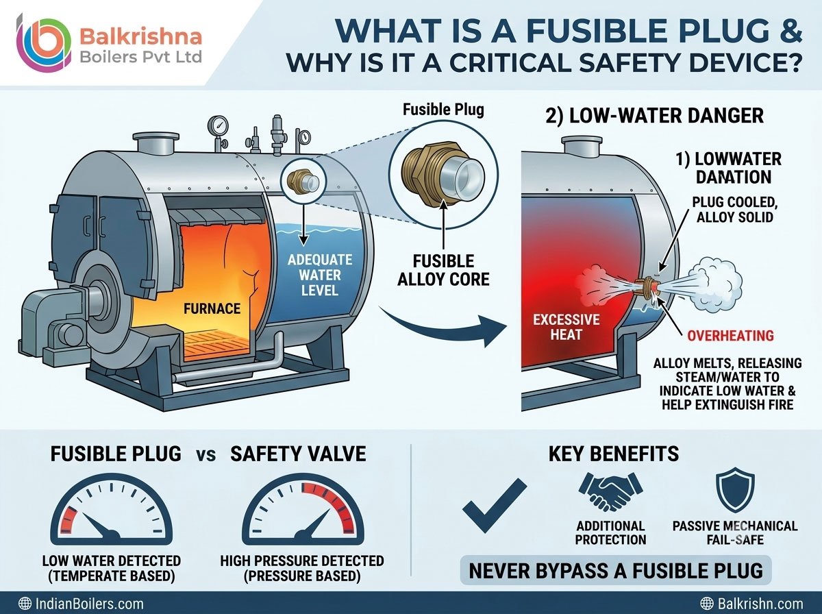 What is a Fusible Plug in a Boiler? Why It's a Critical Safety Device